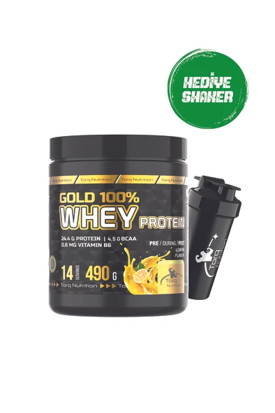 Gold Whey Protein Limon Aromalı 490 gr ürün görseli 1