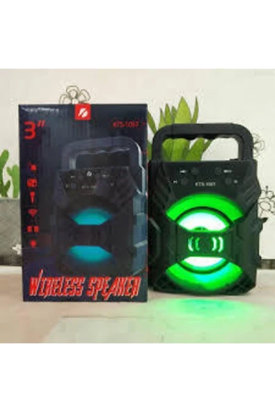 GÜLER TİCARET Işıklı Bluetooth Hoparlör Ses Bombası Yüksek Ses Ses Bombası Yüksek Ses ürün görseli 1