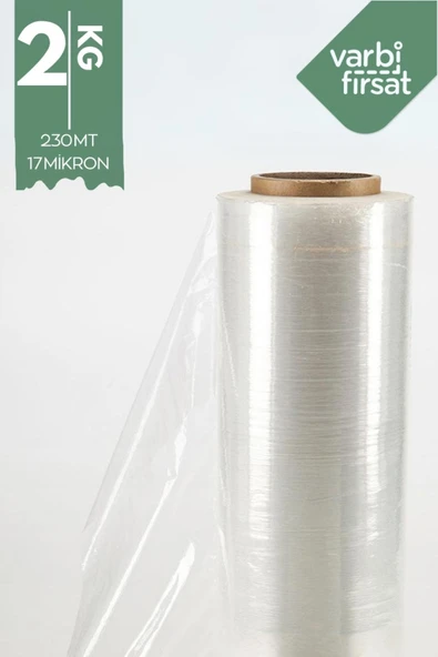 EFE TRAFİK Palet Streç Film 17 Mikron 50 cm X 230 mt - 2000 gr - 1 Adet ürün görseli 1