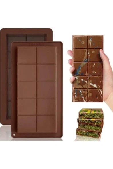Gizemli Home Büyük Boy Dubai Çikolatası Yapma Kabı, Bpa Free Antibakteriyel ürün görseli 1