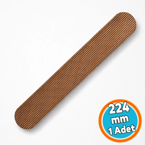 Bronz Çekmece Kulp 224 mm Metal Modern Dolap Gardırop Kulbu Mutfak Banyo Aksesuarı ürün görseli 1