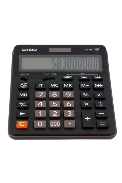 Casio Gx-14b 14 Hane Masa Üstü Hesap Makinesi ürün görseli 1