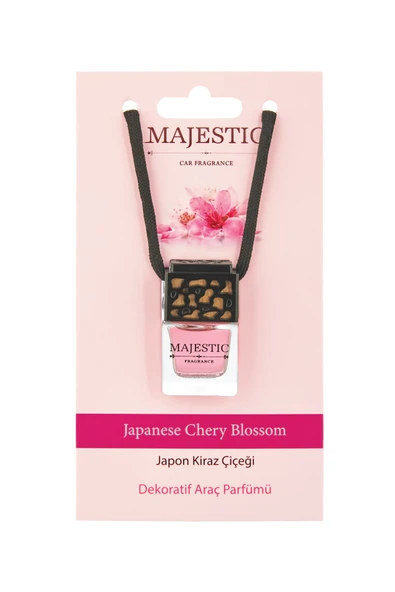 MAJESTİK OTO KOKUSU JAPON KİRAZ ÇİÇEĞİ 7 ML - DEKORATİF ARAÇ PARFÜMÜ ürün görseli 1
