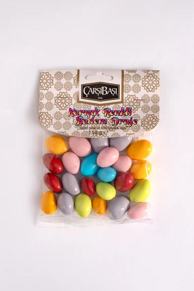 Renkli Badem Şekeri 150 Gram - Resim 3