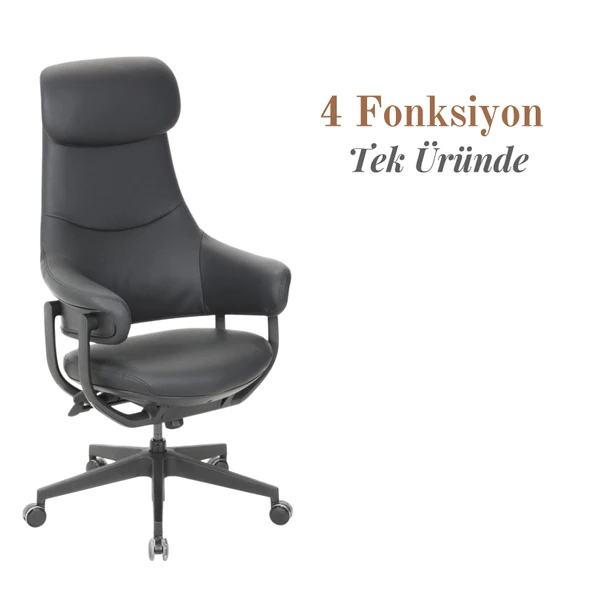Casella Sue Döşemeli Yönetici Koltuğu | Ofi̇s Koltuğu | Ergonomik, Şık ve Fonksiyonel Sue 02 ürün görseli 1