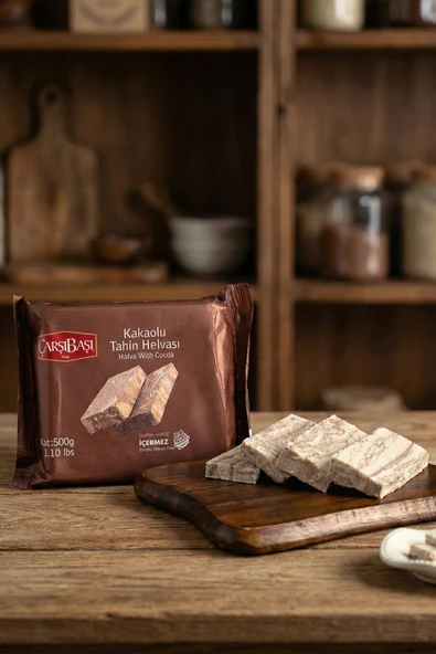 Kakaolu Tahin Helvası 500 Gram ürün görseli 1