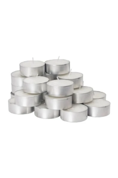 Gizemli Home 50 Adet Tealight Mum 4saat 25 Dakika Yanar ürün görseli 1