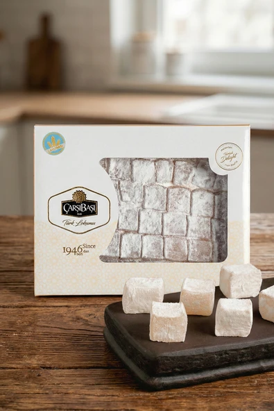 Glutensiz Sade Lokum 900 Gram ürün görseli 1