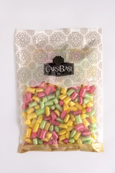 Renkli Nane Akide Şekeri 400 Gram - Resim 3