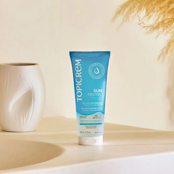 Topicrem Sun Protect Re-Moisturizing Shower 200 ml - Resim 4