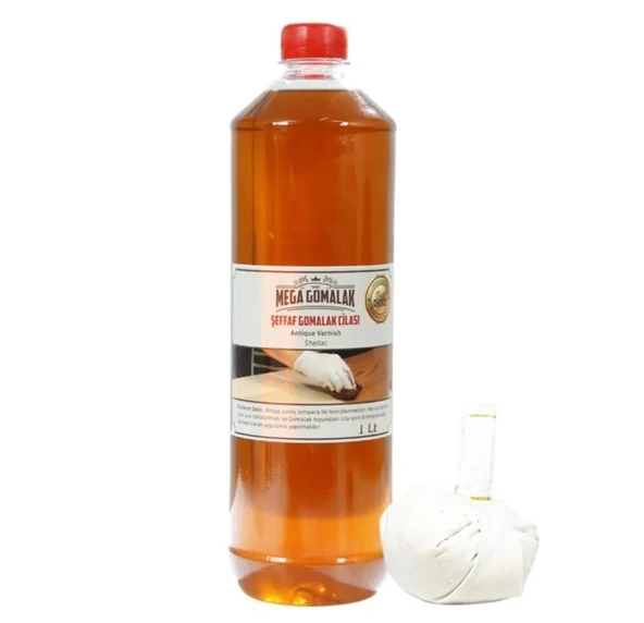 Şeffaf Gomalak 1 Litre + Sürme Topu ürün görseli 1