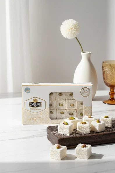 Glutensiz Antep Fıstıklı Sultan Lokum 500 Gram ürün görseli 1