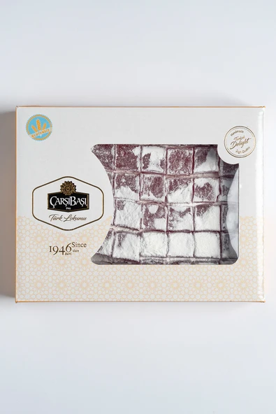 Glutensiz Güllü Lokum 900 Gram - Resim 3