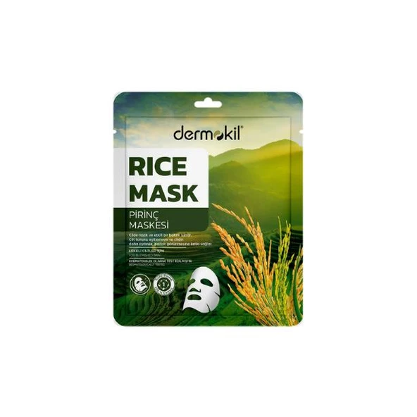Dermokil Pirinç Özlü Kağıt Maske 20 g ürün görseli 1