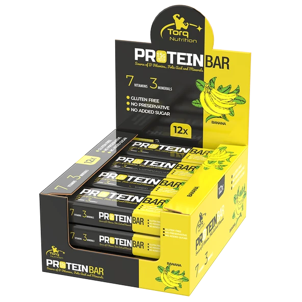 Torq Nutrition Protein Bar Muz (50 GR X 12 ADET) ürün görseli 1
