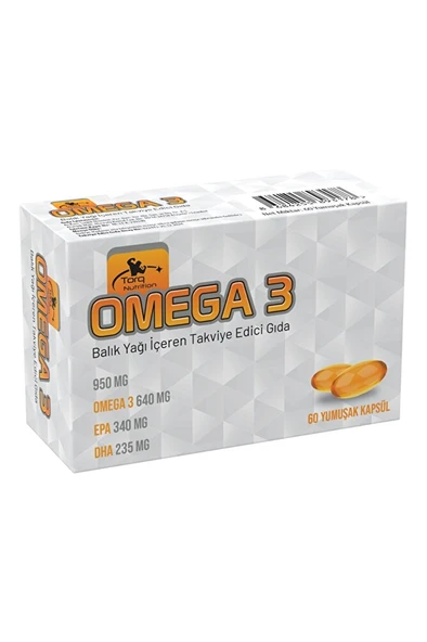Torq Nutrition Omega-3 60 Kapsül ürün görseli 1