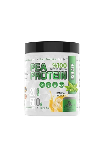 Torq Nutrition Pea Protein %100 Bezelye Proteini 500 gr - Muz ürün görseli 1
