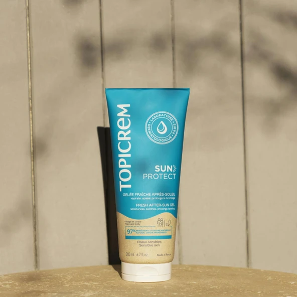 Topicrem Sun Protect Fresh After-Sun Gel 200 ml - Resim 5