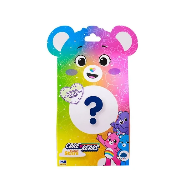 Care Bears Klipsli Sürpriz  Paket Peluş 13 cm PMI/CB7002 - 1 Adet Fiyatıdır ürün görseli 1