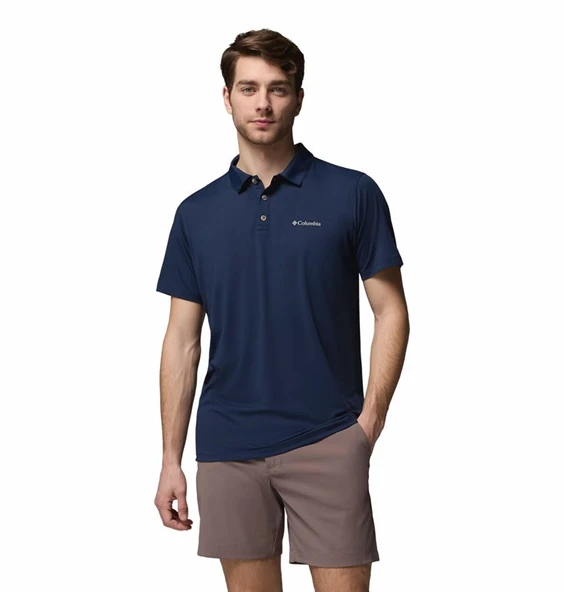 Columbia Men's Tech Trail™ Utility Polo Erkek Polo Yaka Tişört AM1495 ürün görseli 1