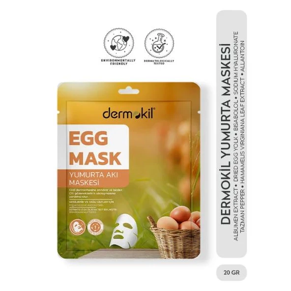 Dermokil Yumurta Akı Maskesi 20 g - Resim 2