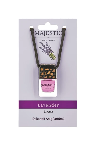 MAJESTİC OTO KOKUSU LAVANTA 7 ML - DEKORATİF ARAÇ PARFÜMÜ ürün görseli 1