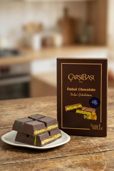 Bitter Dubai Çikolatası 195 Gram ürün görseli 1