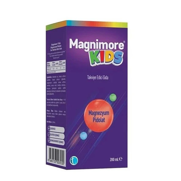 Magnimore Kids Magnezyum Pidolat 200 ml ürün görseli 1