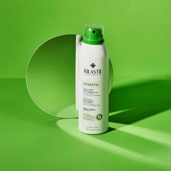 Rilastil Acnestil Purifying Body Spray 150 ml - Resim 3