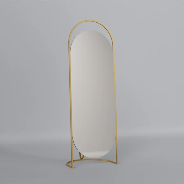 DEKOMODERN Folded Gold Ayna - Resim 4