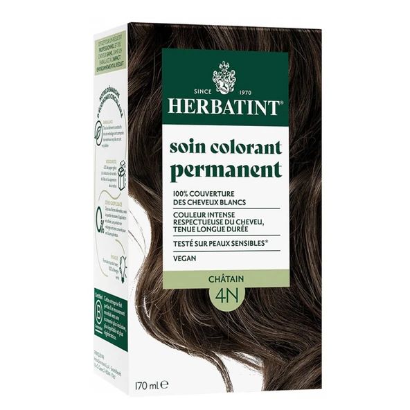 Herbatint Permanent Saç Boyası 170 ml 4N Kestane ürün görseli 1
