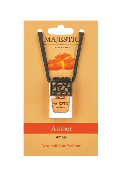 MAJESTİC OTO KOKUSU AMBER 7 ML - DEKORATİF ARAÇ PARFÜMÜ ürün görseli 1