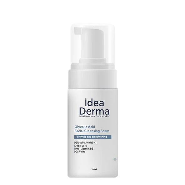 İdea Derma Glikolik Asit Yüz Yıkama Köpüğü 100 ml ürün görseli 1