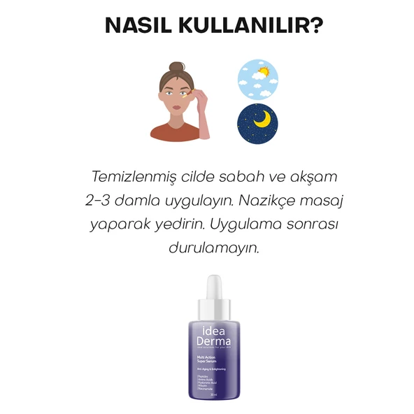 İdea Derma Multi Action Super Serum 30 ml - Resim 5