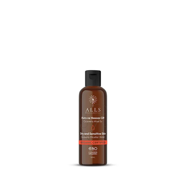 Alls Biocosmetics Organik CicaVera Prebiyotik Misel Su 50 ml ürün görseli 1