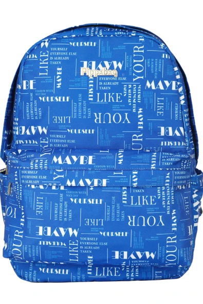 MAYBE Sırt Çantası ÇNT 6005/06 Mavi - Resim 3