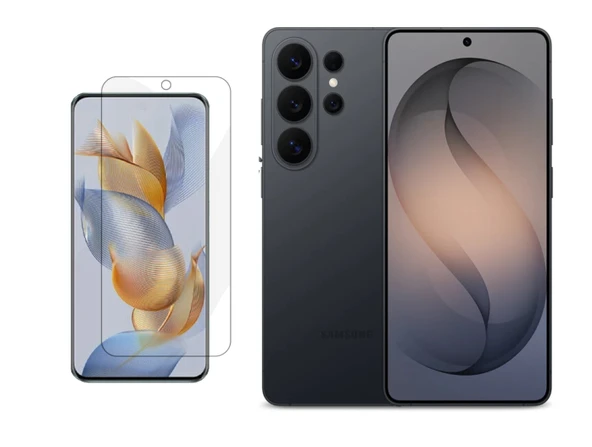 Samsung Galaxy S26 Ultra ile Uyumlu HD Şeffaf 9H Nano Ekran Koruyucu ürün görseli 1