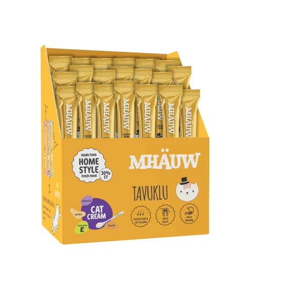 Mhauw Tavuklu Kedi Kreması 50x15 g ürün görseli 1
