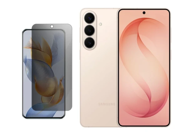 Samsung Galaxy S26 Plus ile Uyumlu Mat Hayalet (Privacy) 9H Kırılmaz Nano Ekran Koruyucu ürün görseli 1