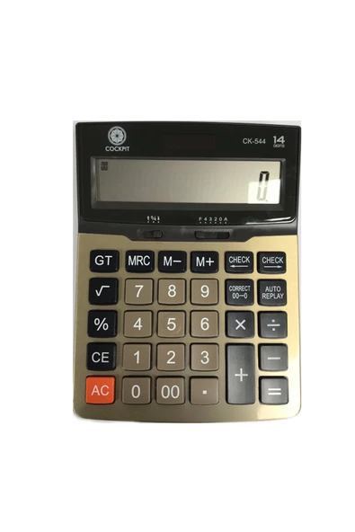 Casio Cockpıt Ck-544 Hesap Makinesi ürün görseli 1