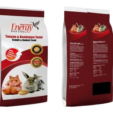 ENERGY TAVŞAN & KEMİRGEN YEMİ 500GR ürün görseli 1