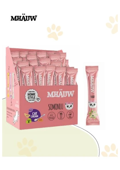 Mhauw Somonlu Kedi Kreması 50x15 g ürün görseli 1