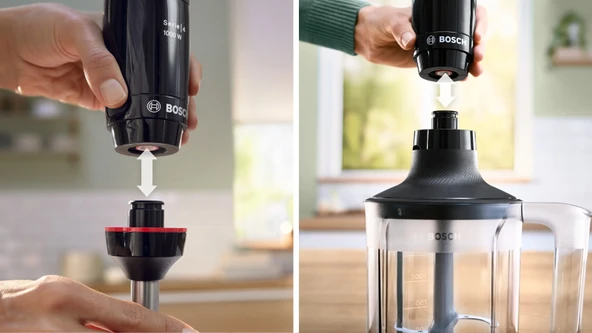 Bosch MSM4B654 Serie 4 ErgoMaster 1000 W Blender Seti - Resim 6