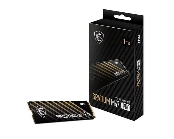 MSI SPATIUM M470 PRO PCIE 4.0 NVME M.2 1TB ürün görseli 1