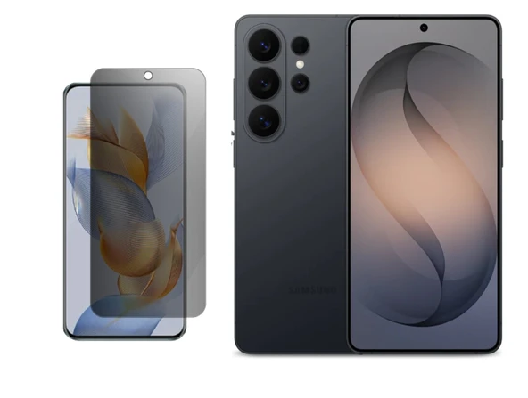 Samsung Galaxy S26 Ultra ile Uyumlu Mat Hayalet (Privacy) 9H Kırılmaz Nano Ekran Koruyucu ürün görseli 1