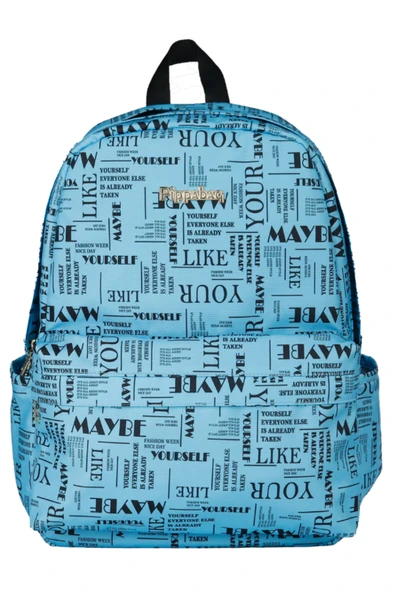 MAYBE Sırt Çantası ÇNT 6005/03 Açık Mavi ürün görseli 1