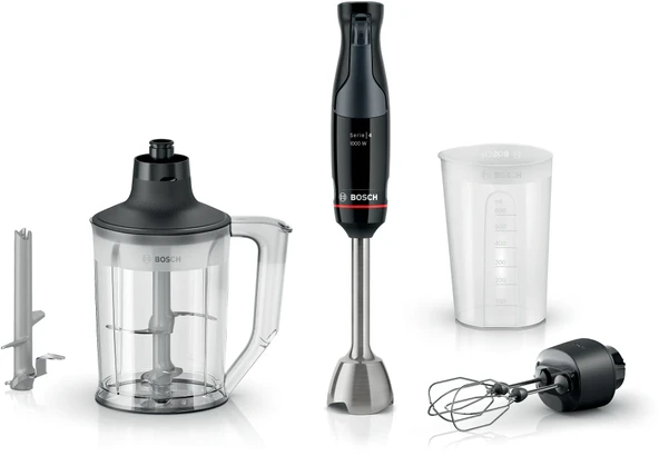 MSM4B654 Serie 4 ErgoMaster 1000 W Blender Seti