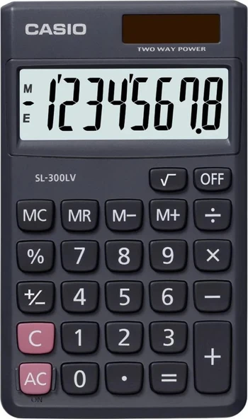 SL-300LV- Hesap Makinesi Pocket ürün görseli 1