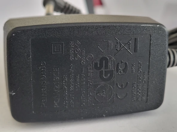 KX-A423CE 6.5V/500MA Kablolu Telefon Güç Adaptörü PQLV219CE  2. EL SORUNSUZ ürün görseli 1
