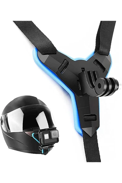 corcishop Aksiyon Kamera Kask Alt Çene Bağlantı Aparatı Telefon Tutucu Set Go Pro Motorsiklet ürün görseli 1